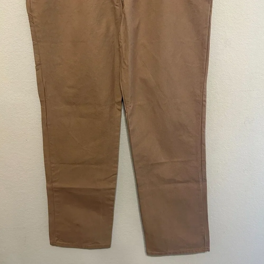 NWT Schaefer Outfitter Fenceline Canvas RanchHand Jeans 42x30 Brown Durable USA